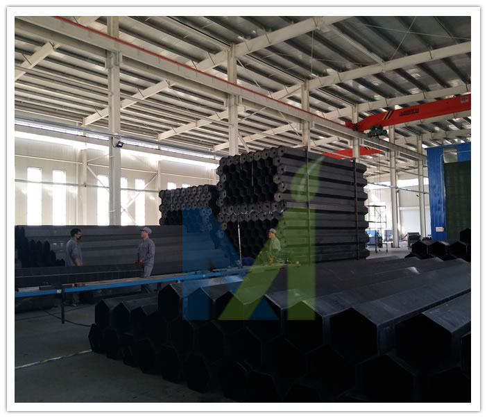 Storage warehouse for the anode system of wet electrostatic precipitators