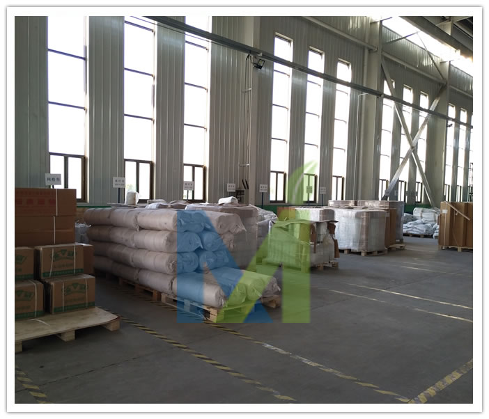 Tidy raw material warehouse for Weimei wet electrostatic precipitators