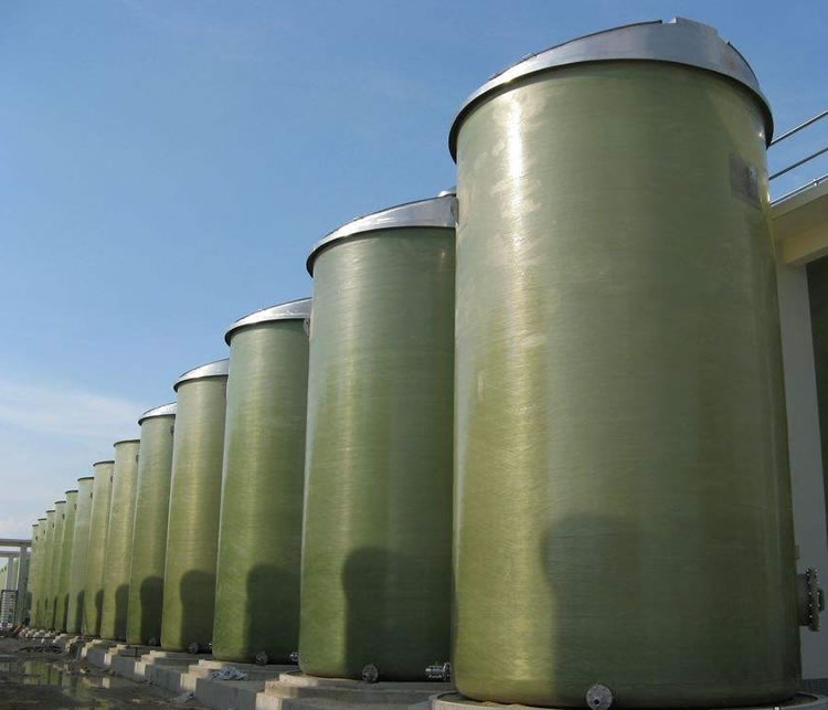 FRP storage tanks
